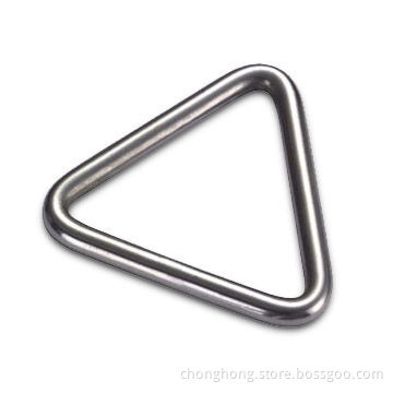 Triangle Ring, Made of AISI 316 or 304 Grade Stainless Steel, Available in Various Sizes